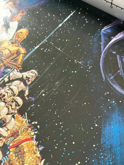 Star Wars (1982) Original Japanese B2 Poster - JP-dubbed re-release - Vintage posters