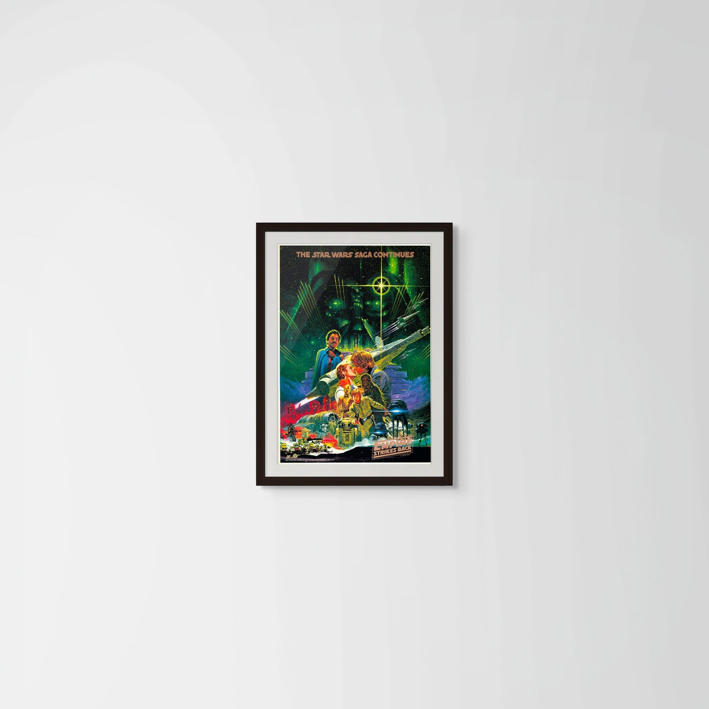 Star Wars: Episode V - The Empire Strikes Back (Rare original commercial poster 1980 Large B2 53x75cm) Vintage posters