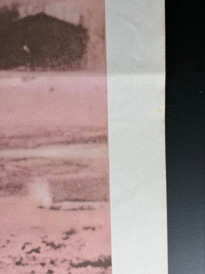 Steamboat Bill, Jr. (1928) Original Japanese B2 Poster - Hello Keaton Revival - Condition detail 2