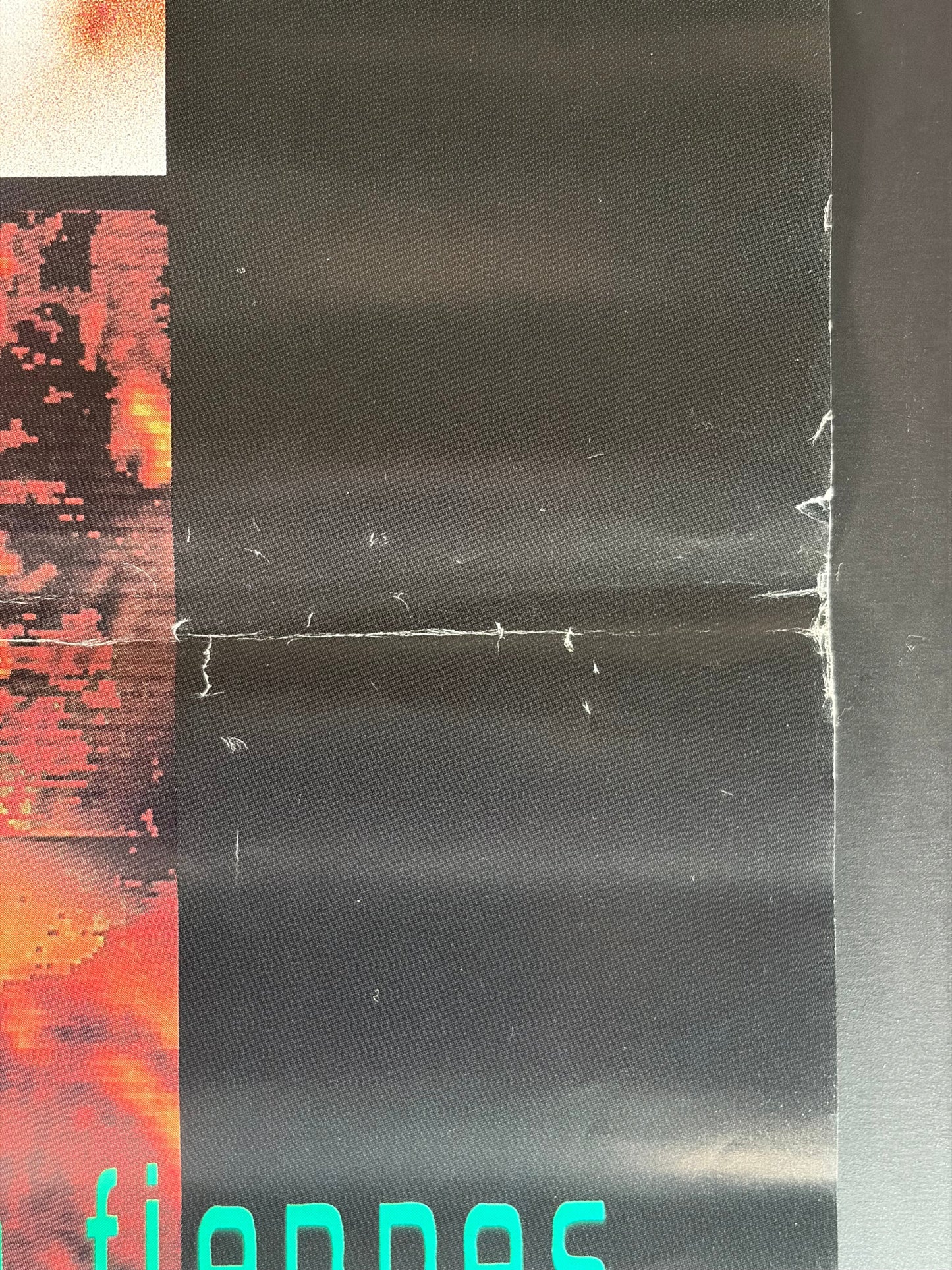Strange Days (1995) Original Japanese B2 Poster - Condition detail 3