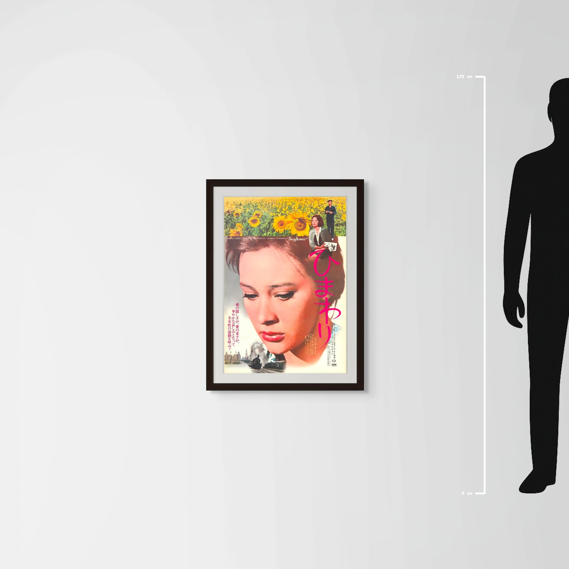 Sunflower (1974) Original Japanese Poster B2 - Revival Vintage posters