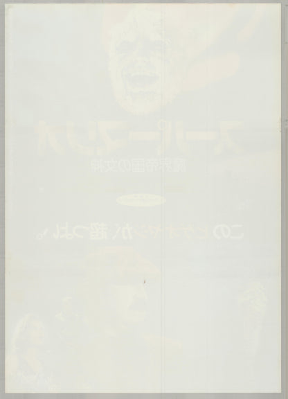 Super Mario Bros. (1993) Original Japanese B2 Poster - Back