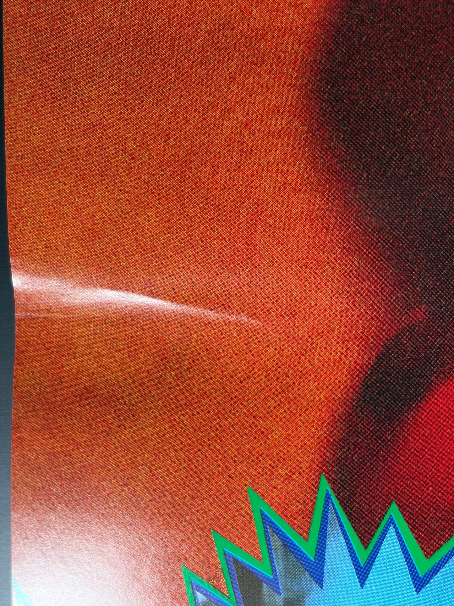 Supergirl (1984) Original Japanese B2 Poster - Condition detail 4