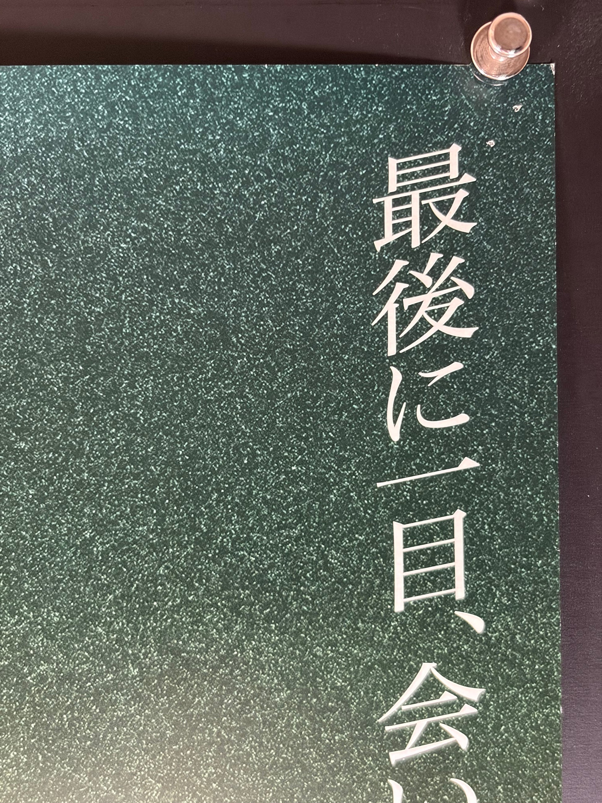Tabu (2012) Original Japanese B2 Poster - Condition detail 1