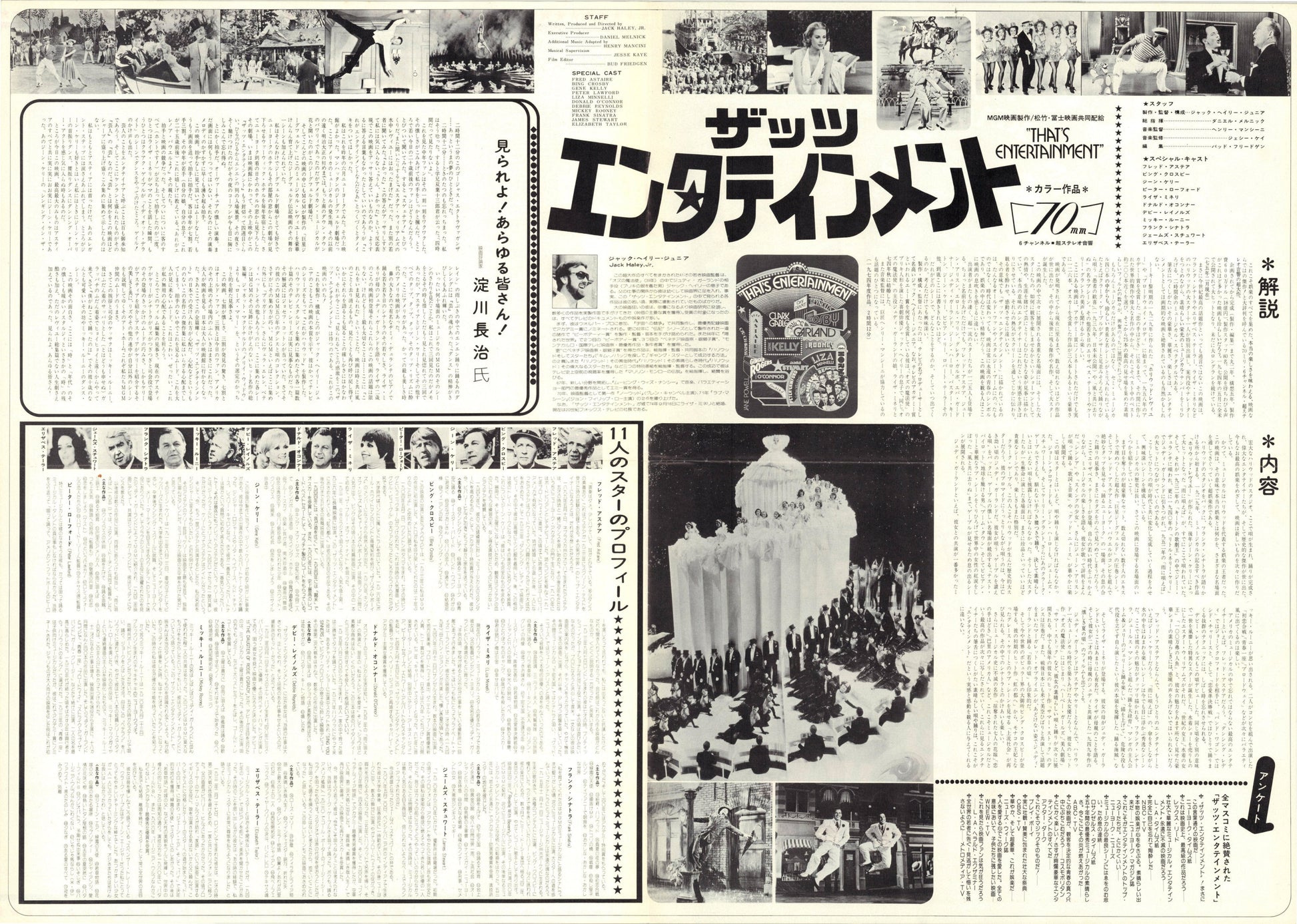 That’s Entertainment! (Original Japanese release 1974 B3 36x51cm) Vintage posters