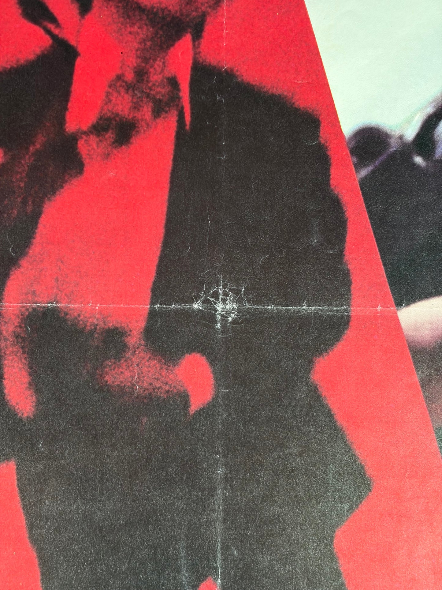The Aesthetics of a Bullet (1973) Original Japanese B2 Poster - Condition detail 8