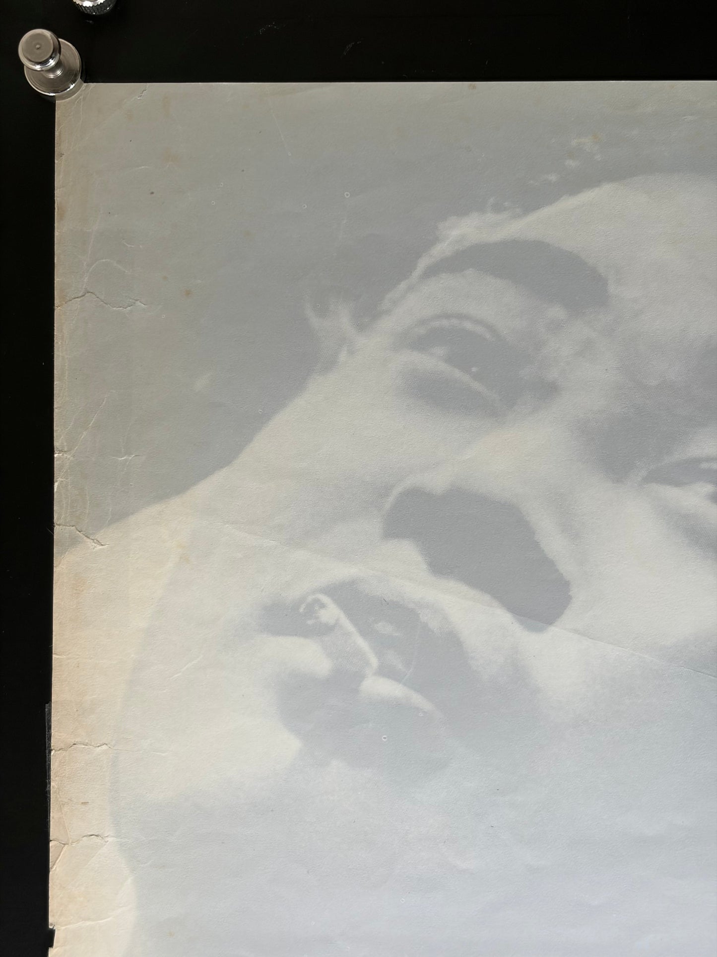 The Aesthetics of a Bullet (1973) Original Japanese B2 Poster - Condition detail 7