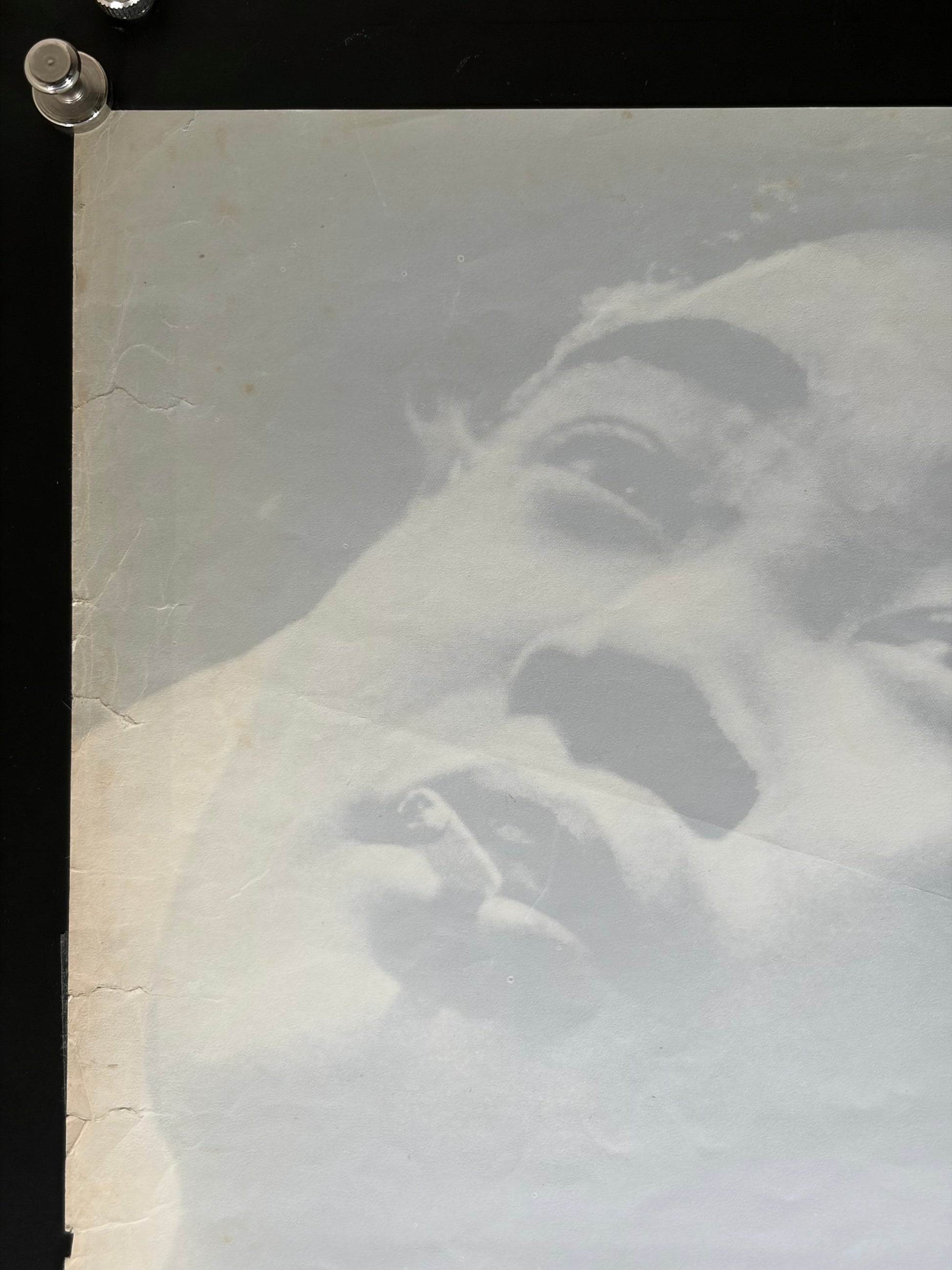 The Aesthetics of a Bullet (1973) Original Japanese B2 Poster - Condition detail 7