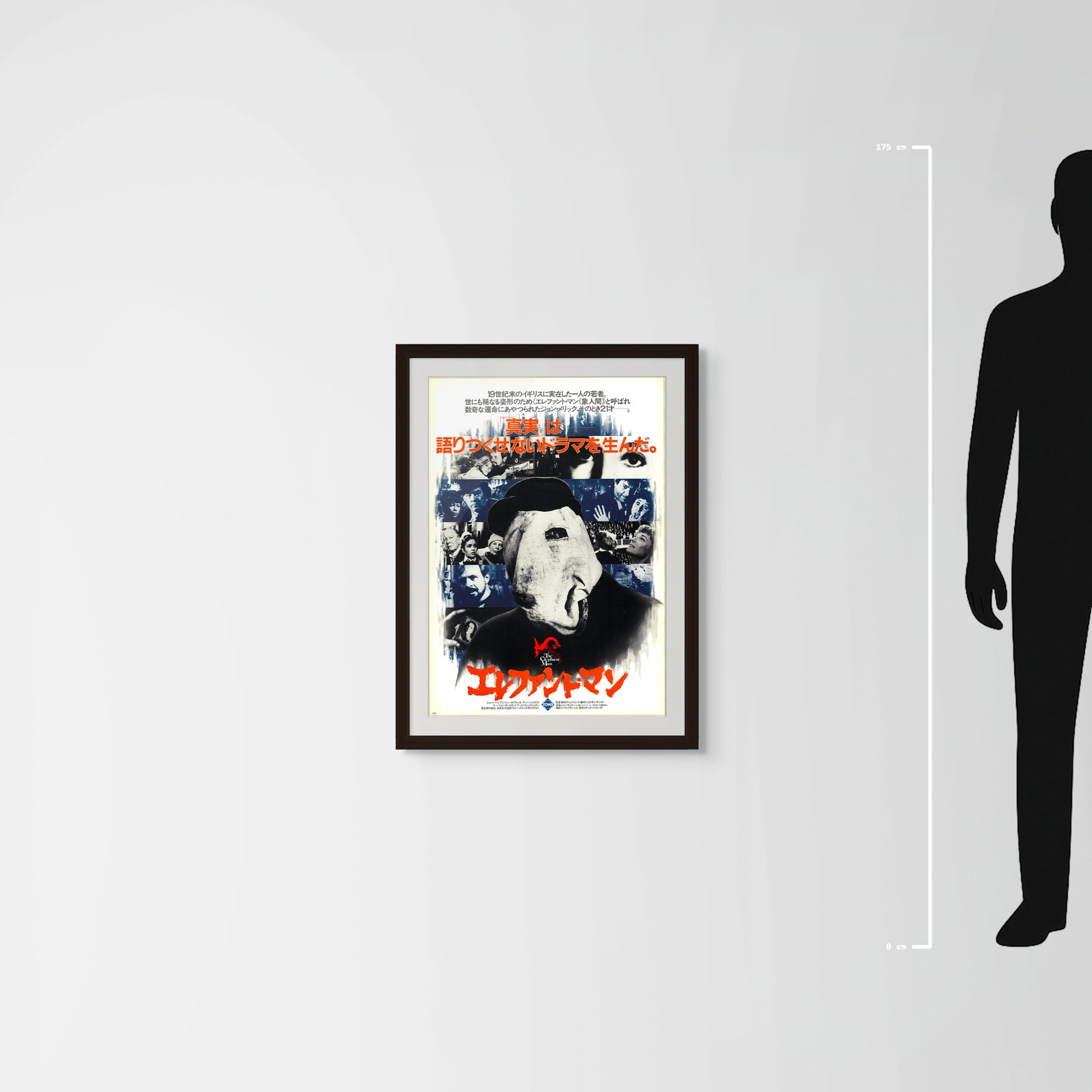 The Elephant Man (Original Japanese Release 1981 B2 51x73cm) Vintage posters