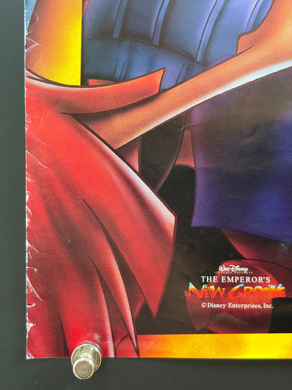 The Emperor's New Groove (2001) Original Japanese B2 Poster - Condition detail 8