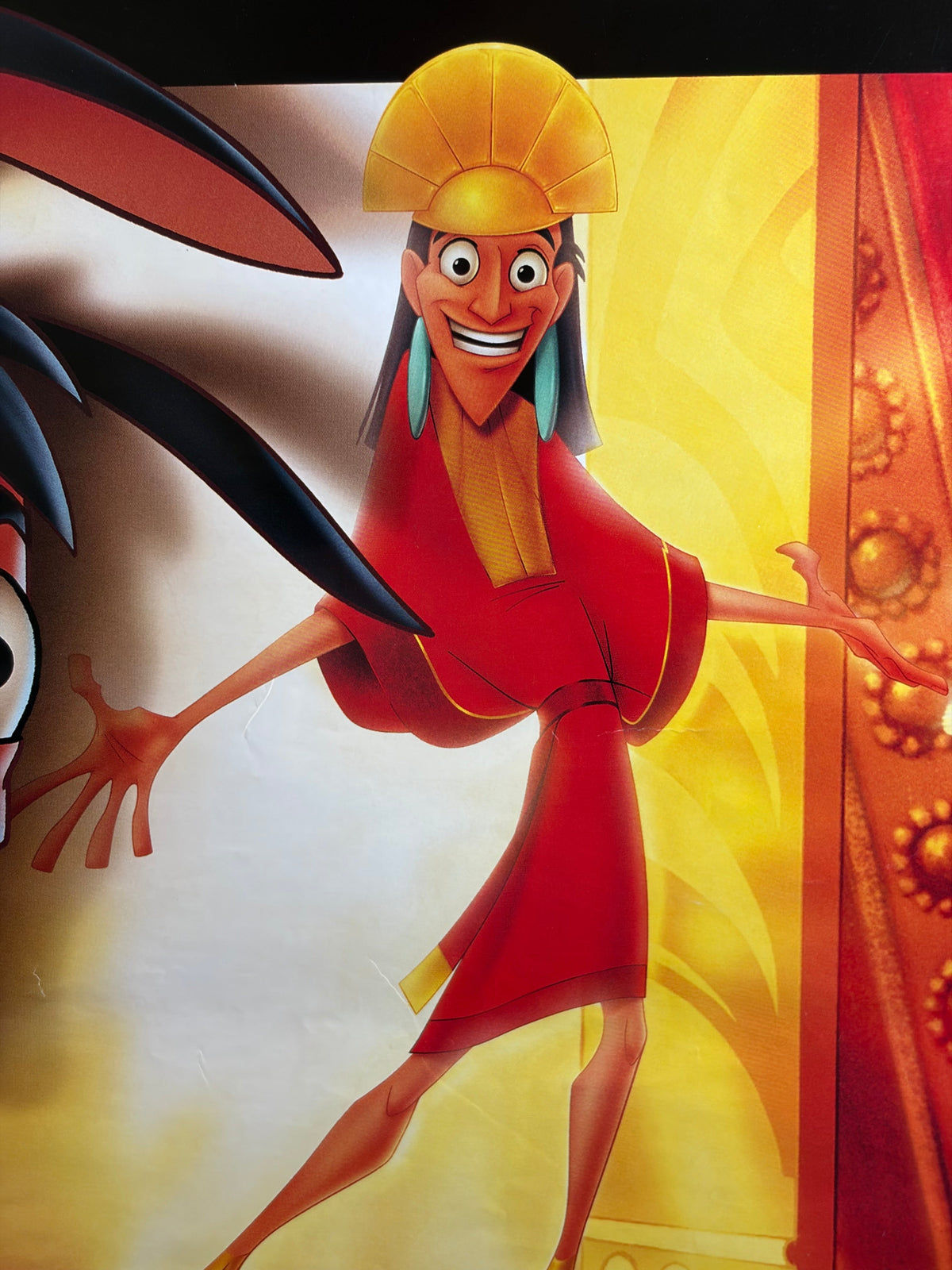 The Emperor's New Groove (2001) Original Japanese B2 Poster - Condition detail 15