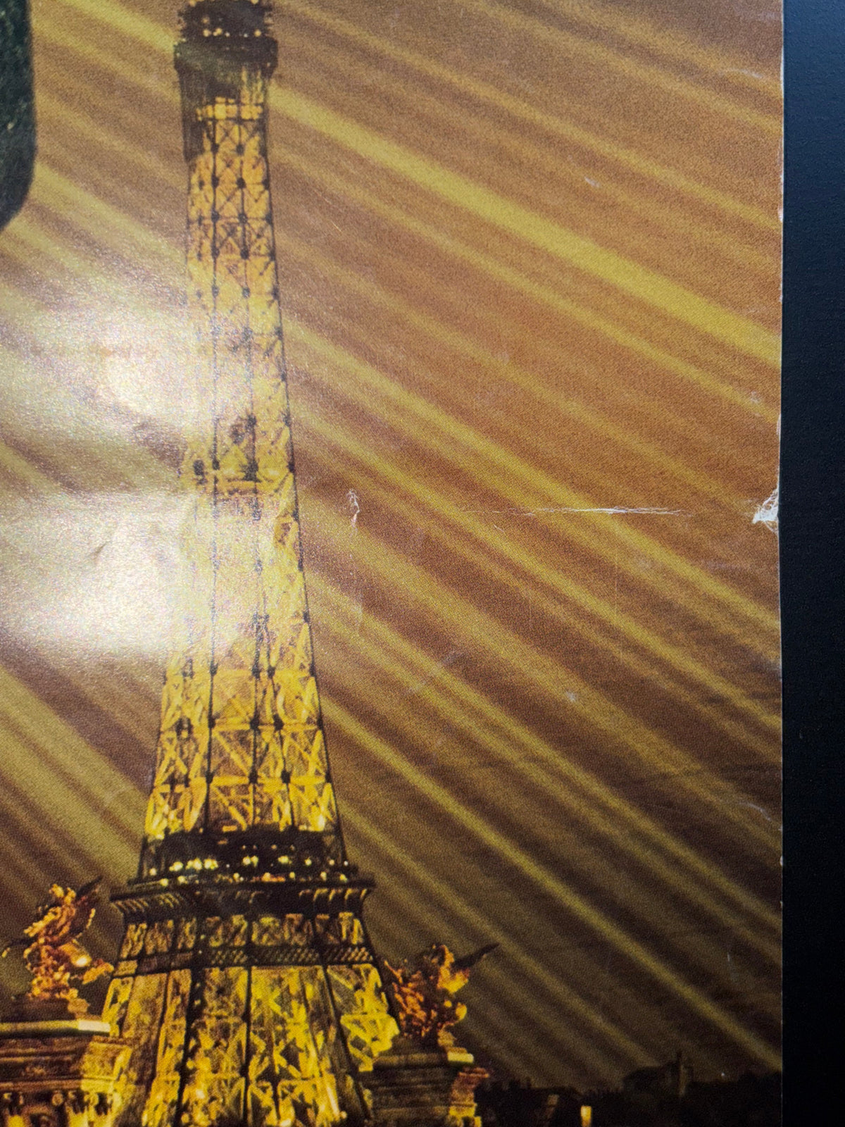 The Extraordinary Adventures of Adèle Blanc-Sec (2010) Original Japanese B2 Poster - Condition detail 3