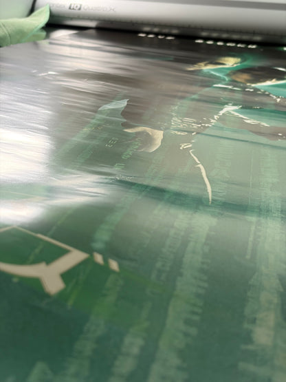The Matrix Revolutions (2003) Original Japanese B1 Poster - Style B - Condition detail 10