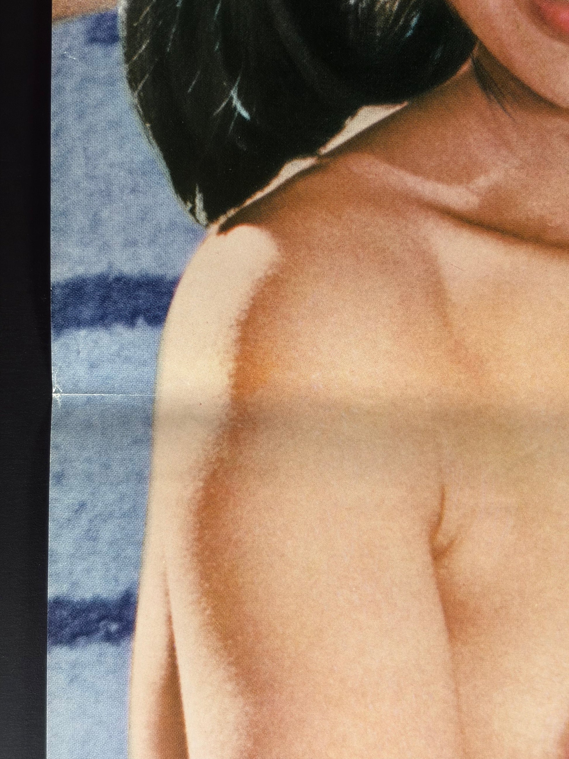 The Molester: Underwear Thief (1979) Original Japanese B2 Poster - Condition detail 1