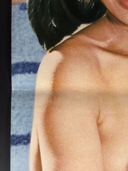 The Molester: Underwear Thief (1979) Original Japanese B2 Poster - Condition detail 1