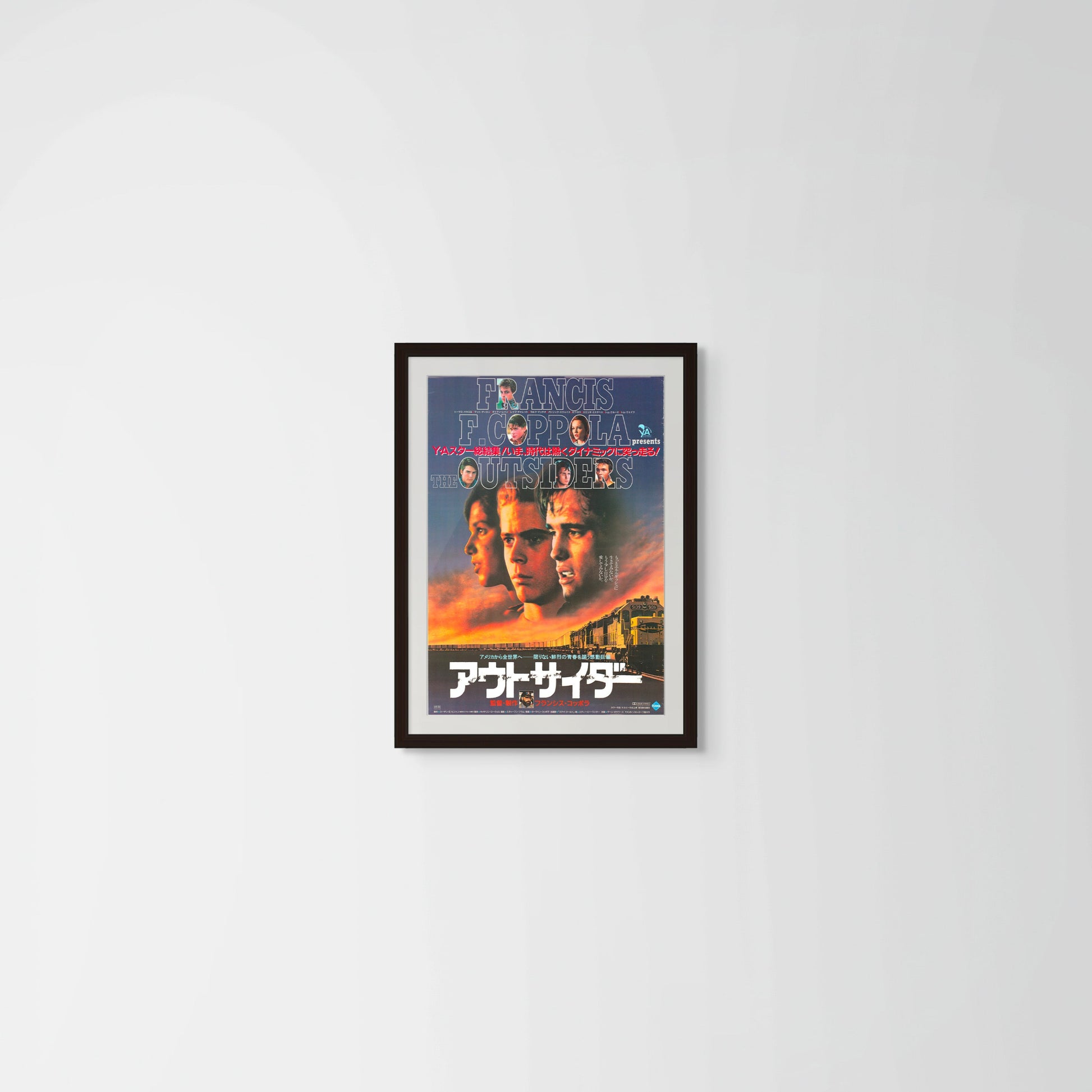 The Outsiders (Original Japanese release 1983 B2 51x73cm) Vintage posters