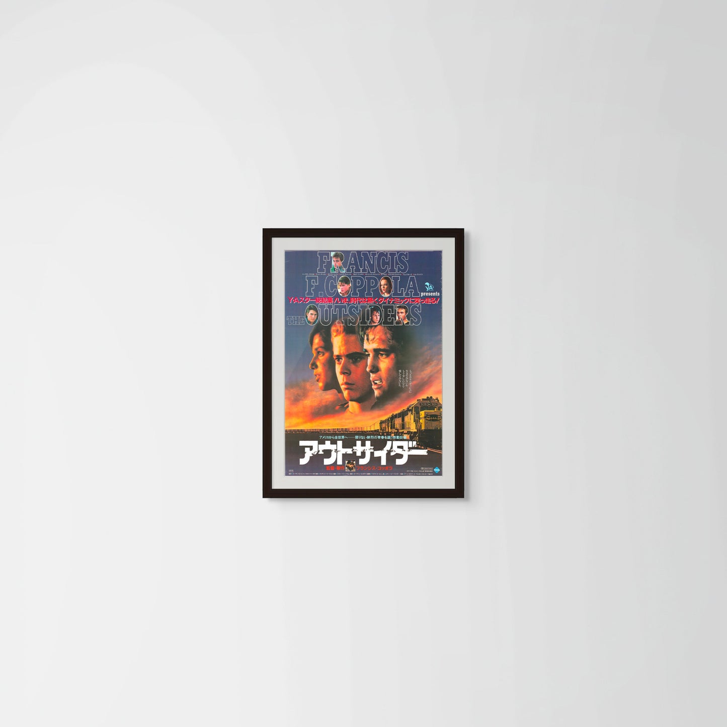 The Outsiders (Original Japanese release 1983 B2 51x73cm) Vintage posters