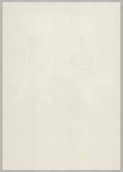 The Postman Always Rings Twice (1981) Original Japanese B2 Poster Style B - Back