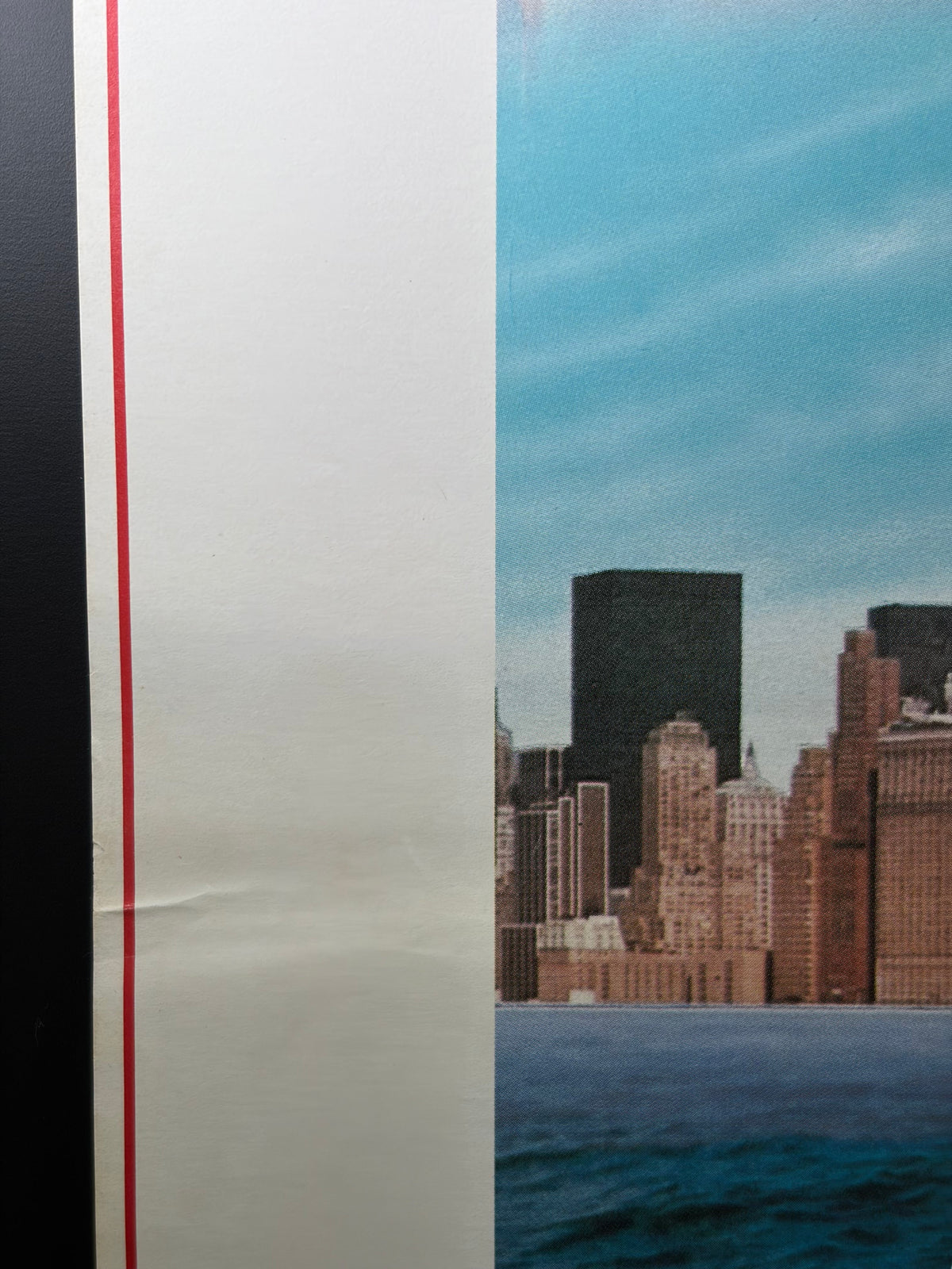 The Protector (1985) Original Japanese B2 Poster - Condition detail 7
