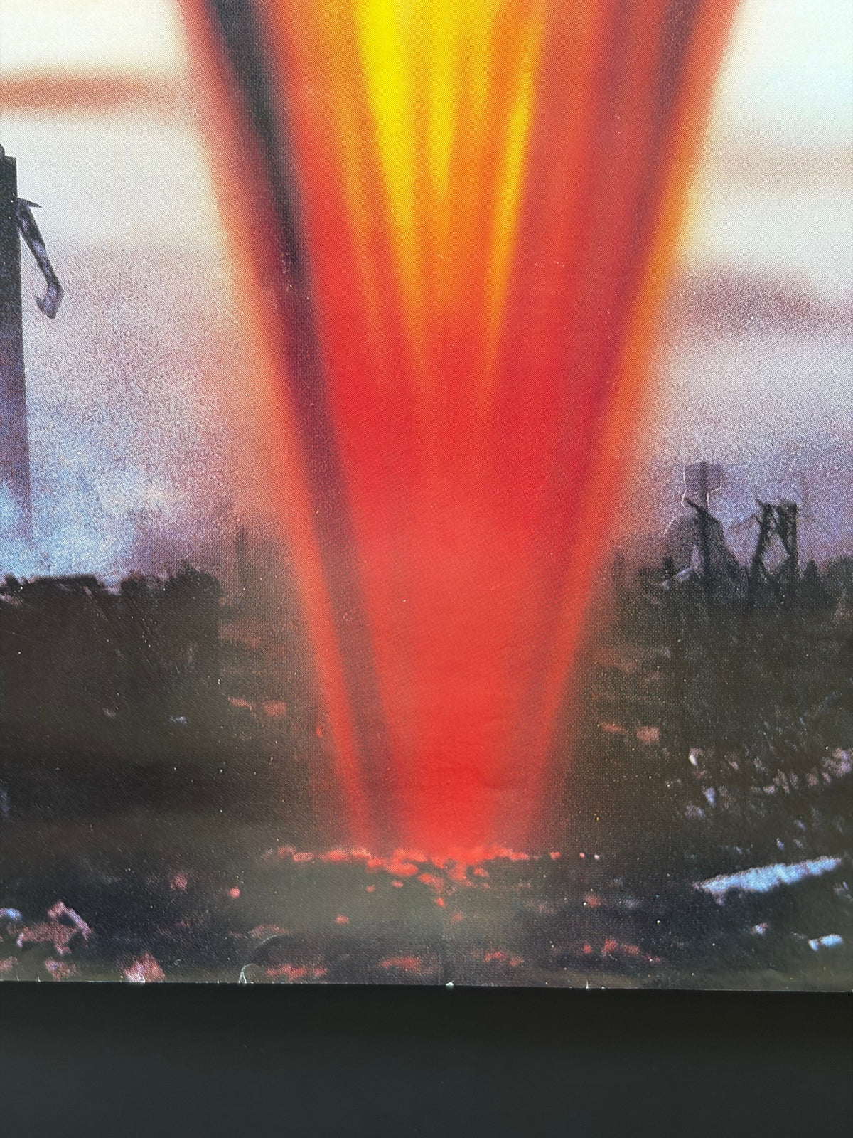 Tokyo: The Last Megalopolis (1988) Original Japanese B2 Poster - Condition detail 4