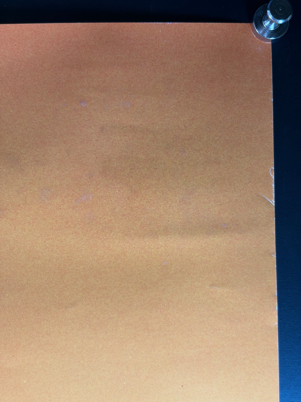Top Gun (1986) Original Japanese B2 Poster Style B - Condition detail 1