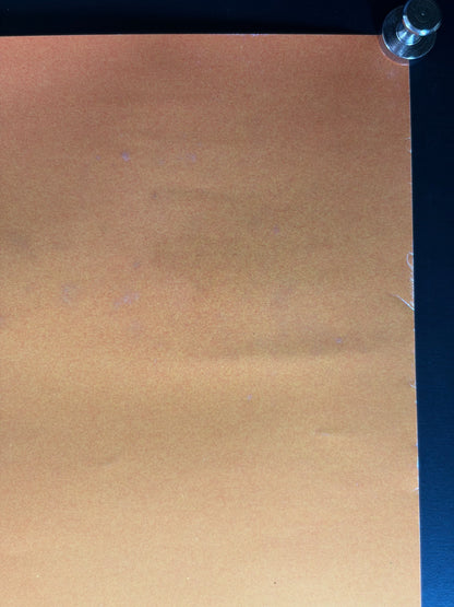 Top Gun (1986) Original Japanese B2 Poster Style B - Condition detail 1