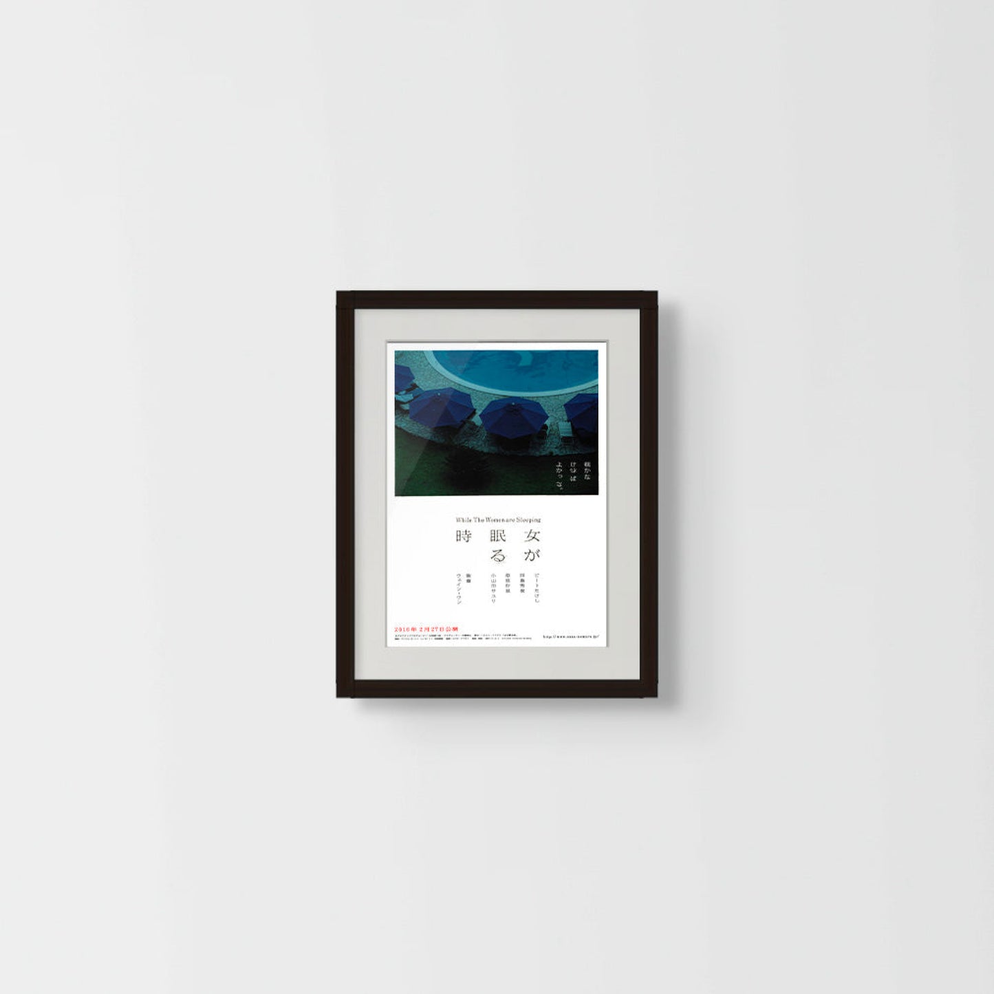 While The Women Are Sleeping (Original Japanese release 2016 B5 18x25cm) Vintage posters