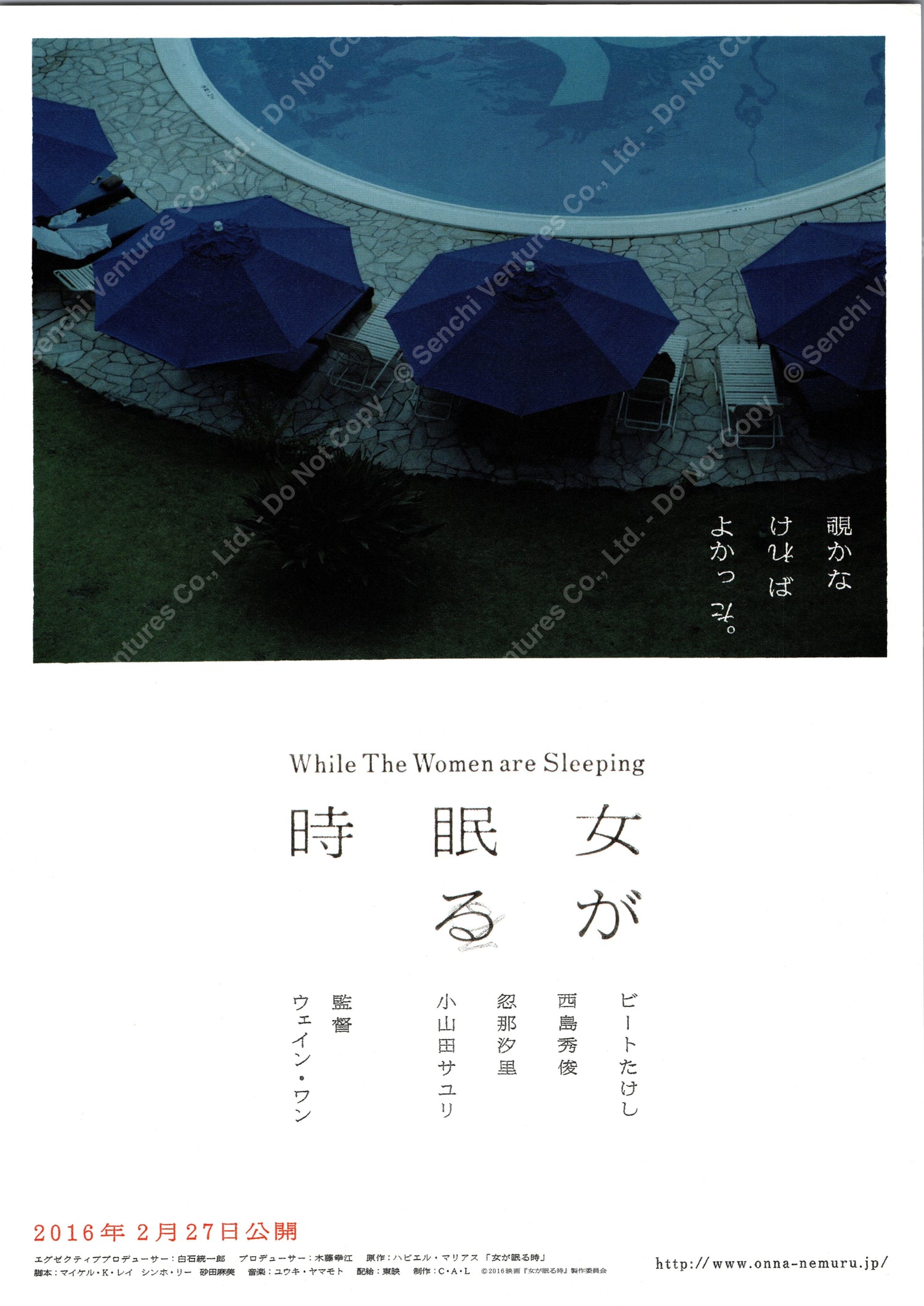 While The Women Are Sleeping (Original Japanese release 2016 B5 18x25cm) Vintage posters