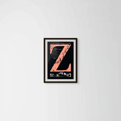 Z (Original Japanese release 1970 B2 51x73cm) Vintage posters